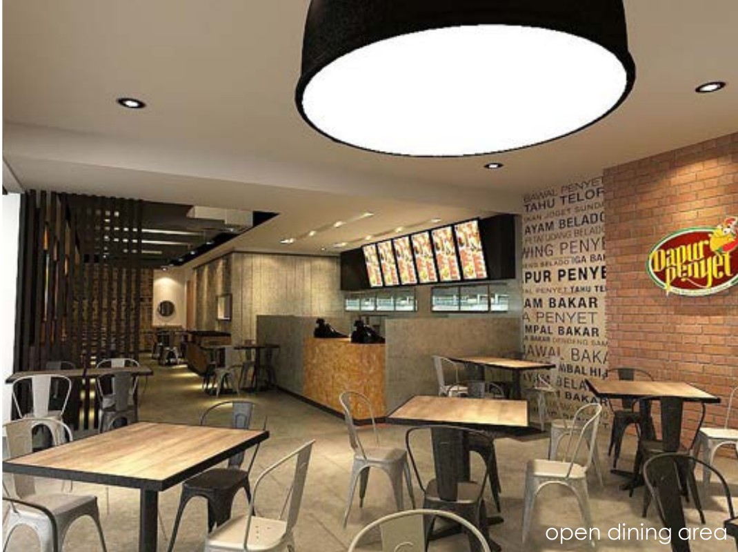 Dapur Penyet Commercial Outlet Fit-Out