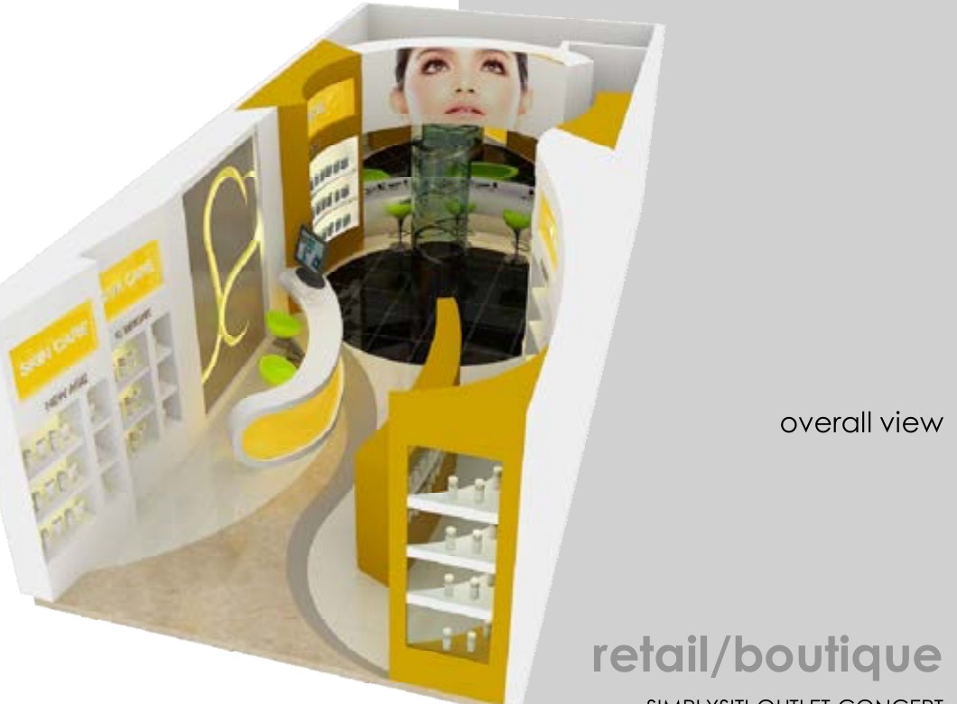 SimplySiti Cosmetic Boutique Concept Store